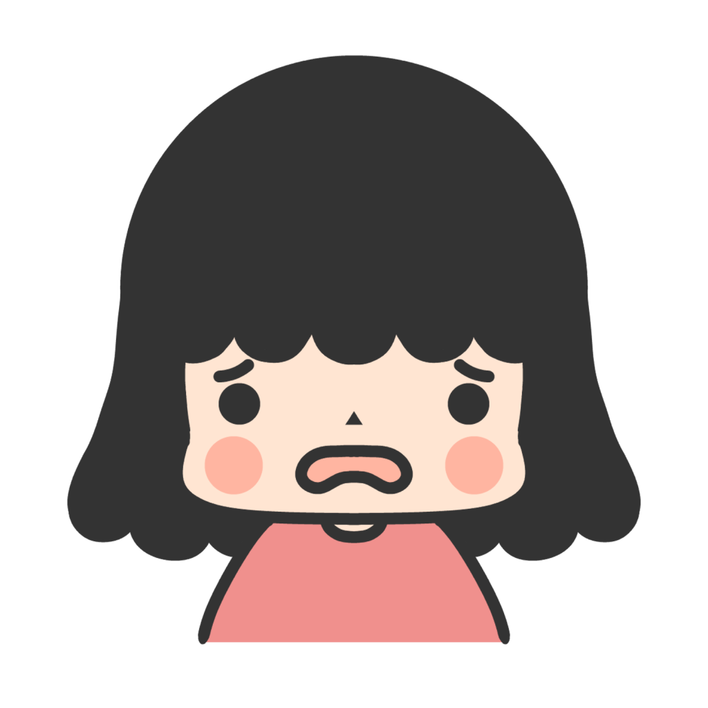 しょんぼり・こまるかお