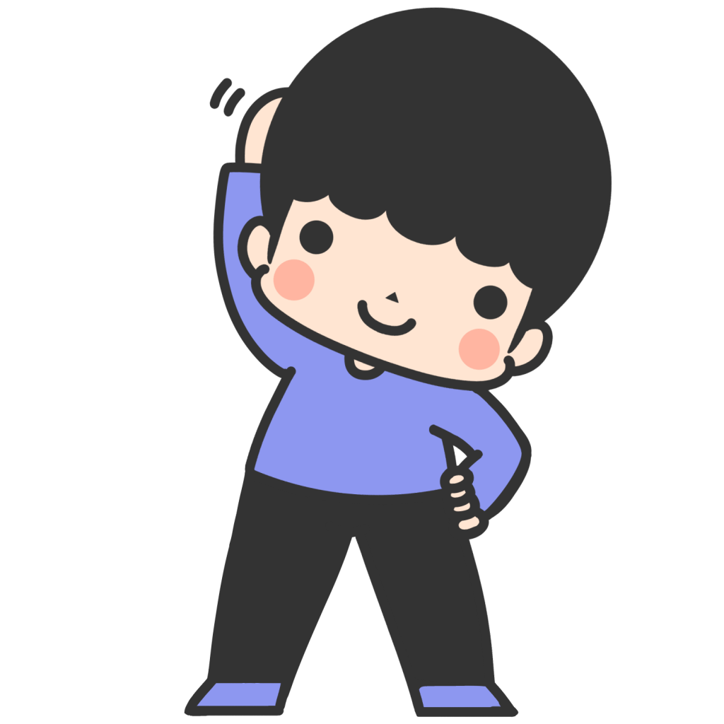 たいそうをする