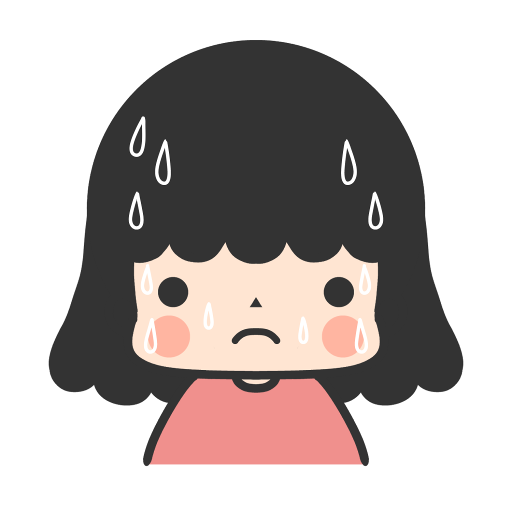 あせをかく・あつい