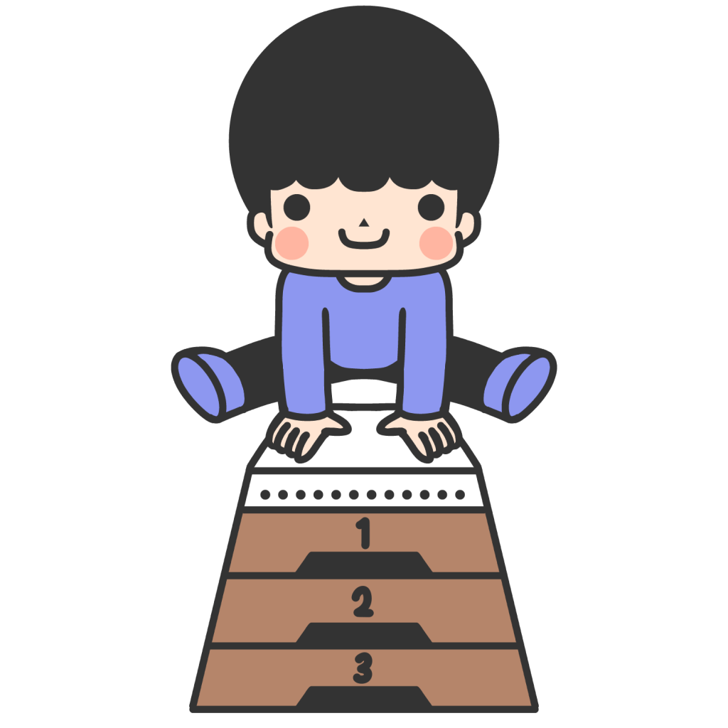 とびばこをとぶ