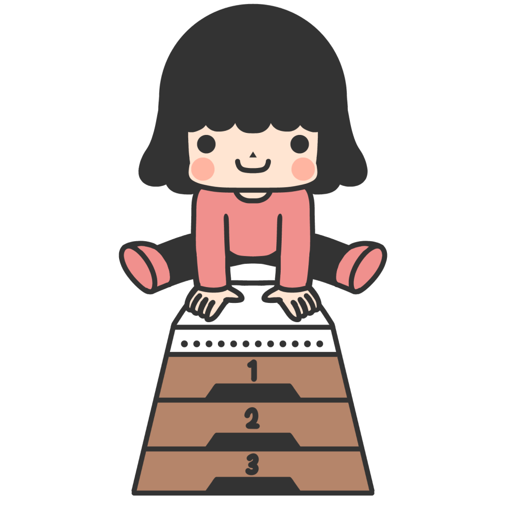 とびばこをとぶ